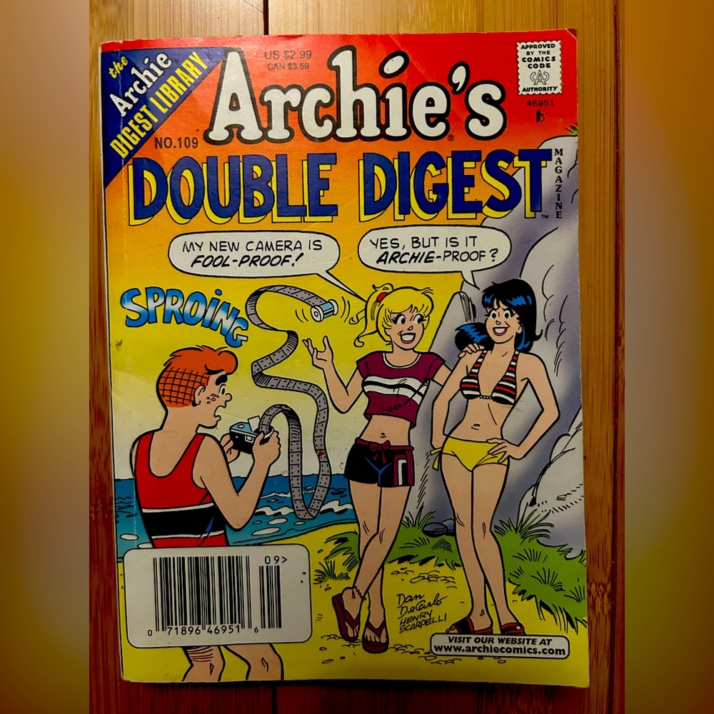 Archie’s Double Digest Comic Book No. 109 (1999)